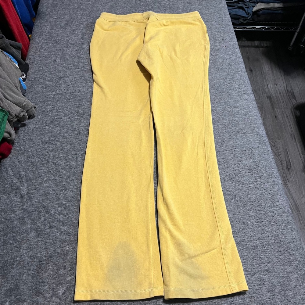 Hollister SoCal Stretch Yellow Flare Sweatpants Hco Classic Laguna Womens Medium